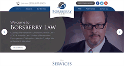 Desktop Screenshot of borsberrylaw.com